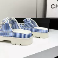 Cheap Chanel Slippers For Women #1292202 Replica Wholesale [$102.00 USD] [ITEM#1292202] on Replica Chanel Slippers