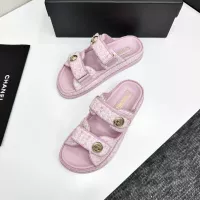 Cheap Chanel Slippers For Women #1292246 Replica Wholesale [$102.00 USD] [ITEM#1292246] on Replica Chanel Slippers