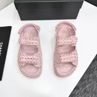 Cheap Chanel Sandal For Women #1292253 Replica Wholesale [$105.00 USD] [ITEM#1292253] on Replica Chanel Sandal