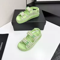 Cheap Chanel Sandal For Women #1292254 Replica Wholesale [$105.00 USD] [ITEM#1292254] on Replica Chanel Sandal