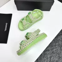 Cheap Chanel Sandal For Women #1292254 Replica Wholesale [$105.00 USD] [ITEM#1292254] on Replica Chanel Sandal