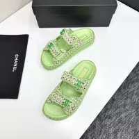 Cheap Chanel Slippers For Women #1292259 Replica Wholesale [$105.00 USD] [ITEM#1292259] on Replica Chanel Slippers