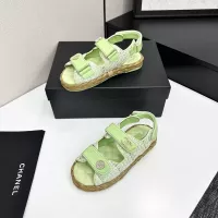 Cheap Chanel Sandal For Women #1292263 Replica Wholesale [$105.00 USD] [ITEM#1292263] on Replica Chanel Sandal