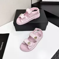 Cheap Chanel Sandal For Women #1292268 Replica Wholesale [$105.00 USD] [ITEM#1292268] on Replica Chanel Sandal