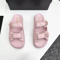 Cheap Chanel Slippers For Women #1292273 Replica Wholesale [$108.00 USD] [ITEM#1292273] on Replica Chanel Slippers