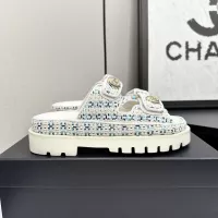 Cheap Chanel Slippers For Women #1292289 Replica Wholesale [$108.00 USD] [ITEM#1292289] on Replica Chanel Slippers