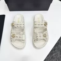 Cheap Chanel Slippers For Women #1292291 Replica Wholesale [$102.00 USD] [ITEM#1292291] on Replica Chanel Slippers