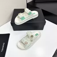 Cheap Chanel Slippers For Women #1292293 Replica Wholesale [$102.00 USD] [ITEM#1292293] on Replica Chanel Slippers