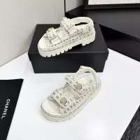 Cheap Chanel Sandal For Women #1292301 Replica Wholesale [$108.00 USD] [ITEM#1292301] on Replica Chanel Sandal