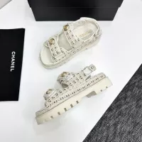 Cheap Chanel Sandal For Women #1292301 Replica Wholesale [$108.00 USD] [ITEM#1292301] on Replica Chanel Sandal