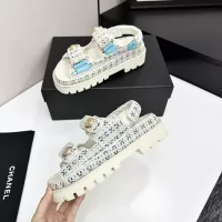 Cheap Chanel Sandal For Women #1292303 Replica Wholesale [$108.00 USD] [ITEM#1292303] on Replica Chanel Sandal