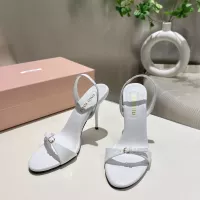 Cheap MIU MIU Sandal For Women #1292312 Replica Wholesale [$85.00 USD] [ITEM#1292312] on Replica MIU MIU Sandal