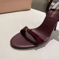 Cheap MIU MIU Sandal For Women #1292318 Replica Wholesale [$85.00 USD] [ITEM#1292318] on Replica MIU MIU Sandal