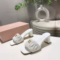 Cheap MIU MIU Slippers For Women #1292322 Replica Wholesale [$92.00 USD] [ITEM#1292322] on Replica MIU MIU Slippers