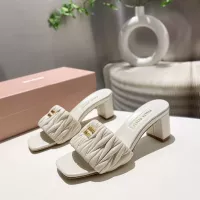 Cheap MIU MIU Slippers For Women #1292323 Replica Wholesale [$92.00 USD] [ITEM#1292323] on Replica MIU MIU Slippers