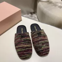 Cheap MIU MIU Slippers For Women #1292331 Replica Wholesale [$92.00 USD] [ITEM#1292331] on Replica MIU MIU Slippers