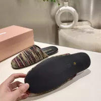 Cheap MIU MIU Slippers For Women #1292331 Replica Wholesale [$92.00 USD] [ITEM#1292331] on Replica MIU MIU Slippers