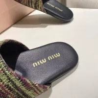 Cheap MIU MIU Slippers For Women #1292331 Replica Wholesale [$92.00 USD] [ITEM#1292331] on Replica MIU MIU Slippers