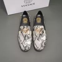 Cheap Versace Leather Shoes For Men #1292354 Replica Wholesale [$72.00 USD] [ITEM#1292354] on Replica Versace Leather Shoes