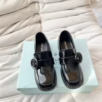 Cheap Prada Leather Shoes For Women #1292462 Replica Wholesale [$102.00 USD] [ITEM#1292462] on Replica Prada Leather Shoes