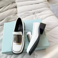 Cheap Prada Leather Shoes For Women #1292480 Replica Wholesale [$102.00 USD] [ITEM#1292480] on Replica Prada Leather Shoes