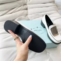 Cheap Prada Leather Shoes For Women #1292480 Replica Wholesale [$102.00 USD] [ITEM#1292480] on Replica Prada Leather Shoes