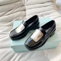 Cheap Prada Leather Shoes For Women #1292482 Replica Wholesale [$102.00 USD] [ITEM#1292482] on Replica Prada Leather Shoes