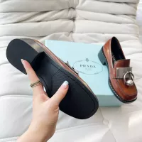 Cheap Prada Leather Shoes For Women #1292484 Replica Wholesale [$102.00 USD] [ITEM#1292484] on Replica Prada Leather Shoes