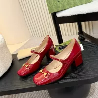 Cheap Gucci High-Heeled Shoes For Women #1292504 Replica Wholesale [$82.00 USD] [ITEM#1292504] on Replica Gucci High-Heeled Shoes