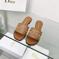 Cheap Christian Dior Slippers For Women #1292545 Replica Wholesale [$88.00 USD] [ITEM#1292545] on Replica Christian Dior Slippers