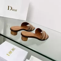 Cheap Christian Dior Slippers For Women #1292545 Replica Wholesale [$88.00 USD] [ITEM#1292545] on Replica Christian Dior Slippers