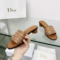 Cheap Christian Dior Slippers For Women #1292545 Replica Wholesale [$88.00 USD] [ITEM#1292545] on Replica Christian Dior Slippers