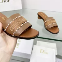 Cheap Christian Dior Slippers For Women #1292545 Replica Wholesale [$88.00 USD] [ITEM#1292545] on Replica Christian Dior Slippers