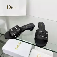 Cheap Christian Dior Slippers For Women #1292546 Replica Wholesale [$88.00 USD] [ITEM#1292546] on Replica Christian Dior Slippers