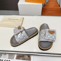 Cheap Louis Vuitton Slippers For Women #1292556 Replica Wholesale [$80.00 USD] [ITEM#1292556] on Replica Louis Vuitton Slippers