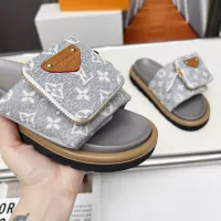 Cheap Louis Vuitton Slippers For Women #1292556 Replica Wholesale [$80.00 USD] [ITEM#1292556] on Replica Louis Vuitton Slippers