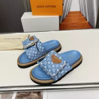 Cheap Louis Vuitton Slippers For Women #1292557 Replica Wholesale [$80.00 USD] [ITEM#1292557] on Replica Louis Vuitton Slippers