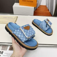 Cheap Louis Vuitton Slippers For Women #1292557 Replica Wholesale [$80.00 USD] [ITEM#1292557] on Replica Louis Vuitton Slippers