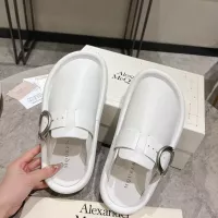 Cheap Alexander McQueen Slippers For Women #1292587 Replica Wholesale [$115.00 USD] [ITEM#1292587] on Replica Alexander McQueen Slippers