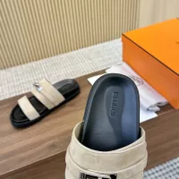 Cheap Hermes Slippers For Men #1292624 Replica Wholesale [$82.00 USD] [ITEM#1292624] on Replica Hermes Slippers