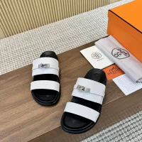 Cheap Hermes Slippers For Men #1292632 Replica Wholesale [$82.00 USD] [ITEM#1292632] on Replica Hermes Slippers