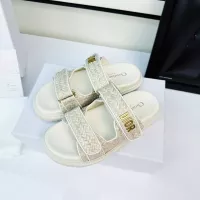 Cheap Christian Dior Slippers For Women #1292654 Replica Wholesale [$96.00 USD] [ITEM#1292654] on Replica Christian Dior Slippers