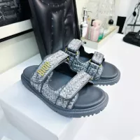 Cheap Christian Dior Slippers For Women #1292657 Replica Wholesale [$96.00 USD] [ITEM#1292657] on Replica Christian Dior Slippers