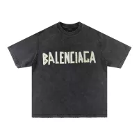 Cheap Balenciaga T-Shirts Short Sleeved For Unisex #1292878 Replica Wholesale [$45.00 USD] [ITEM#1292878] on Replica Balenciaga T-Shirts