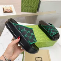 Cheap Gucci Slippers For Women #1293040 Replica Wholesale [$76.00 USD] [ITEM#1293040] on Replica Gucci Slippers