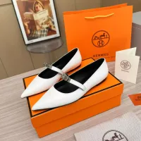 Cheap Hermes Flat Shoes For Women #1293086 Replica Wholesale [$102.00 USD] [ITEM#1293086] on Replica Hermes Flat Shoes