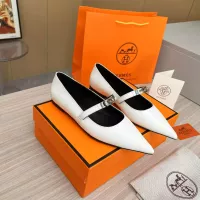 Cheap Hermes Flat Shoes For Women #1293086 Replica Wholesale [$102.00 USD] [ITEM#1293086] on Replica Hermes Flat Shoes