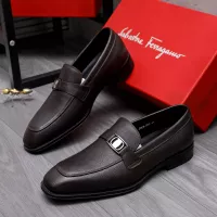 Cheap Salvatore Ferragamo Leather Shoes For Men #1293094 Replica Wholesale [$85.00 USD] [ITEM#1293094] on Replica Salvatore Ferragamo Leather Shoes