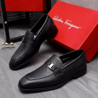 Cheap Salvatore Ferragamo Leather Shoes For Men #1293095 Replica Wholesale [$85.00 USD] [ITEM#1293095] on Replica Salvatore Ferragamo Leather Shoes