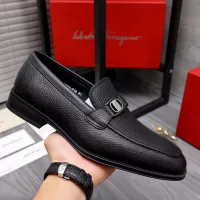 Cheap Salvatore Ferragamo Leather Shoes For Men #1293102 Replica Wholesale [$85.00 USD] [ITEM#1293102] on Replica Salvatore Ferragamo Leather Shoes